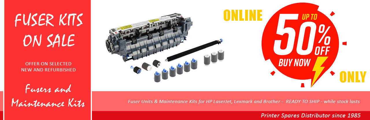 Fuser Units and Maintenance Kits - SALE up to 50% OFF